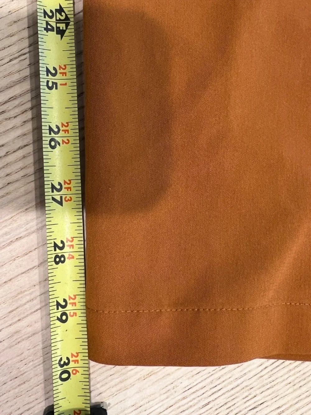 FIGS Men’s Cargo Scrub Pants Orange brown Straight Leg medical nurse size S/S